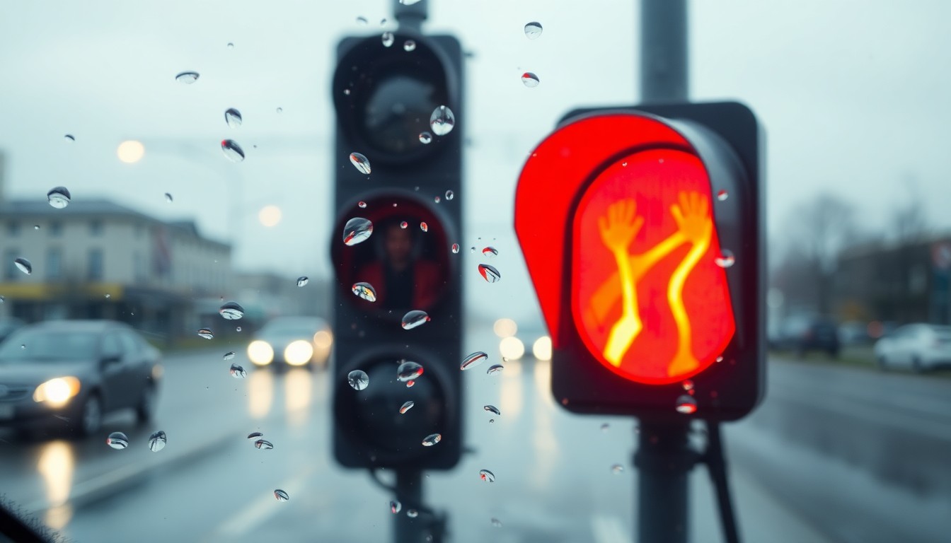 Griller un feu rouge : témoignages de conducteurs à risque