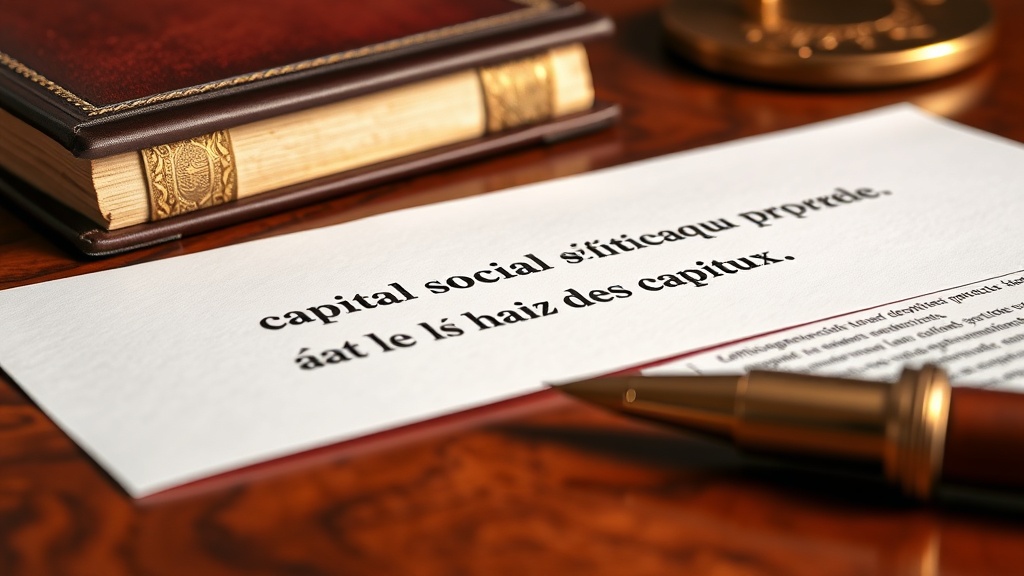 Capital social inférieur à la moitié des capitaux propres en 2026